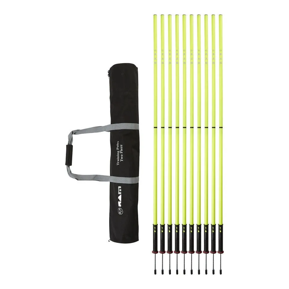 10 x Two Piece Training Pole set - Slalom Poles