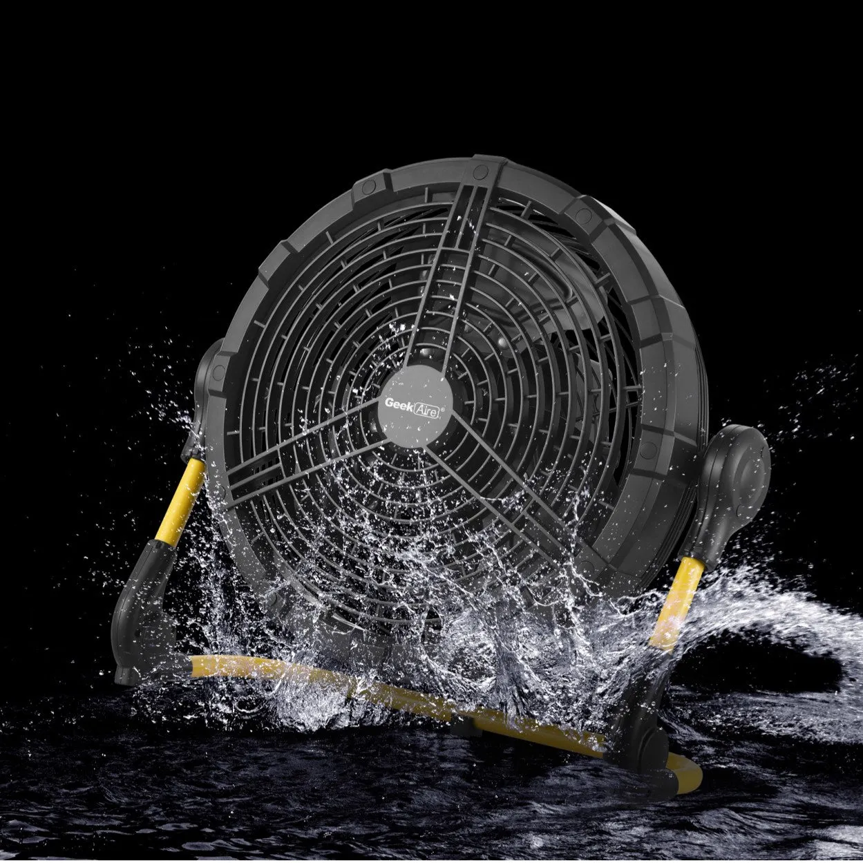 12" Geek Aire DC Rechargeable Outdoor Fan