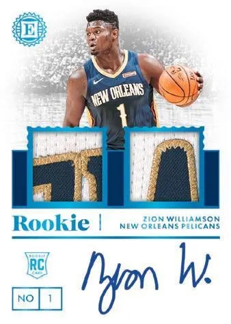 2019-20 Panini Basketball Encased