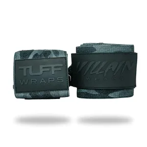 24" Villain Wrist Wraps - Black Camo V2