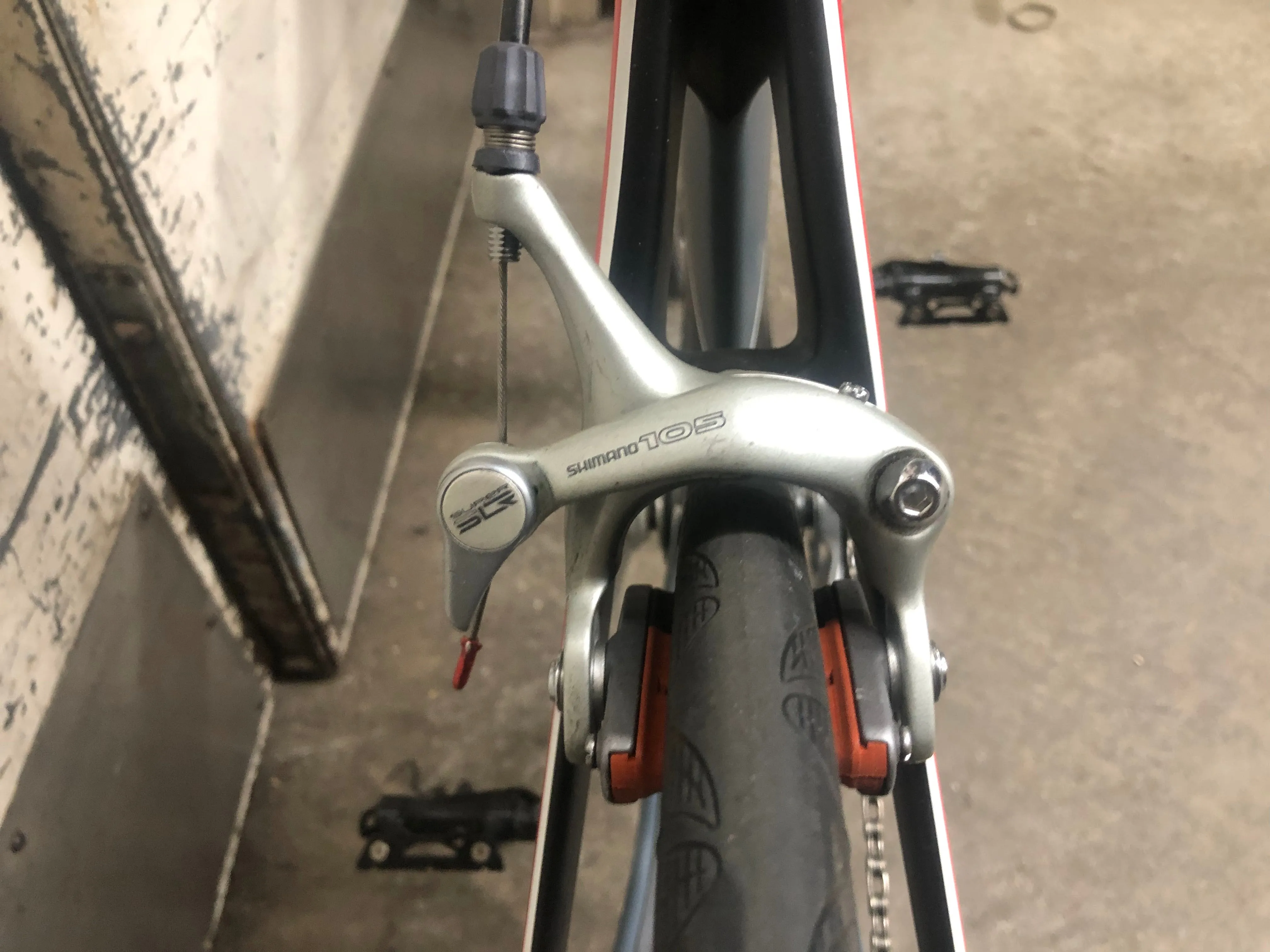 50cm / Black - Red / Quintana Roo Seduza / Road bike
