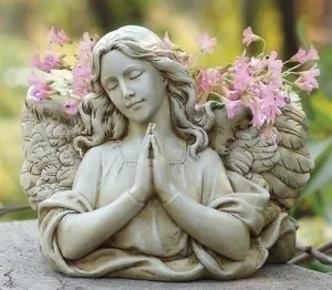 6.5"H Angel Wing Planter Garden