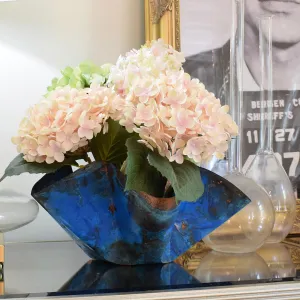 6" Flower Pot Blue