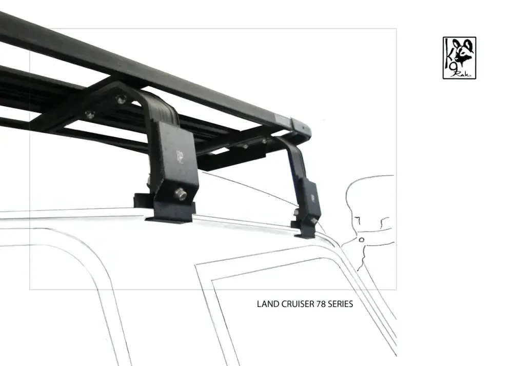 78 Series K9 Roof Racks Expedition Quality