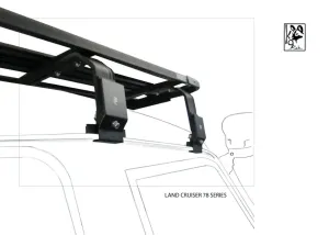 78 Series K9 Roof Racks Expedition Quality