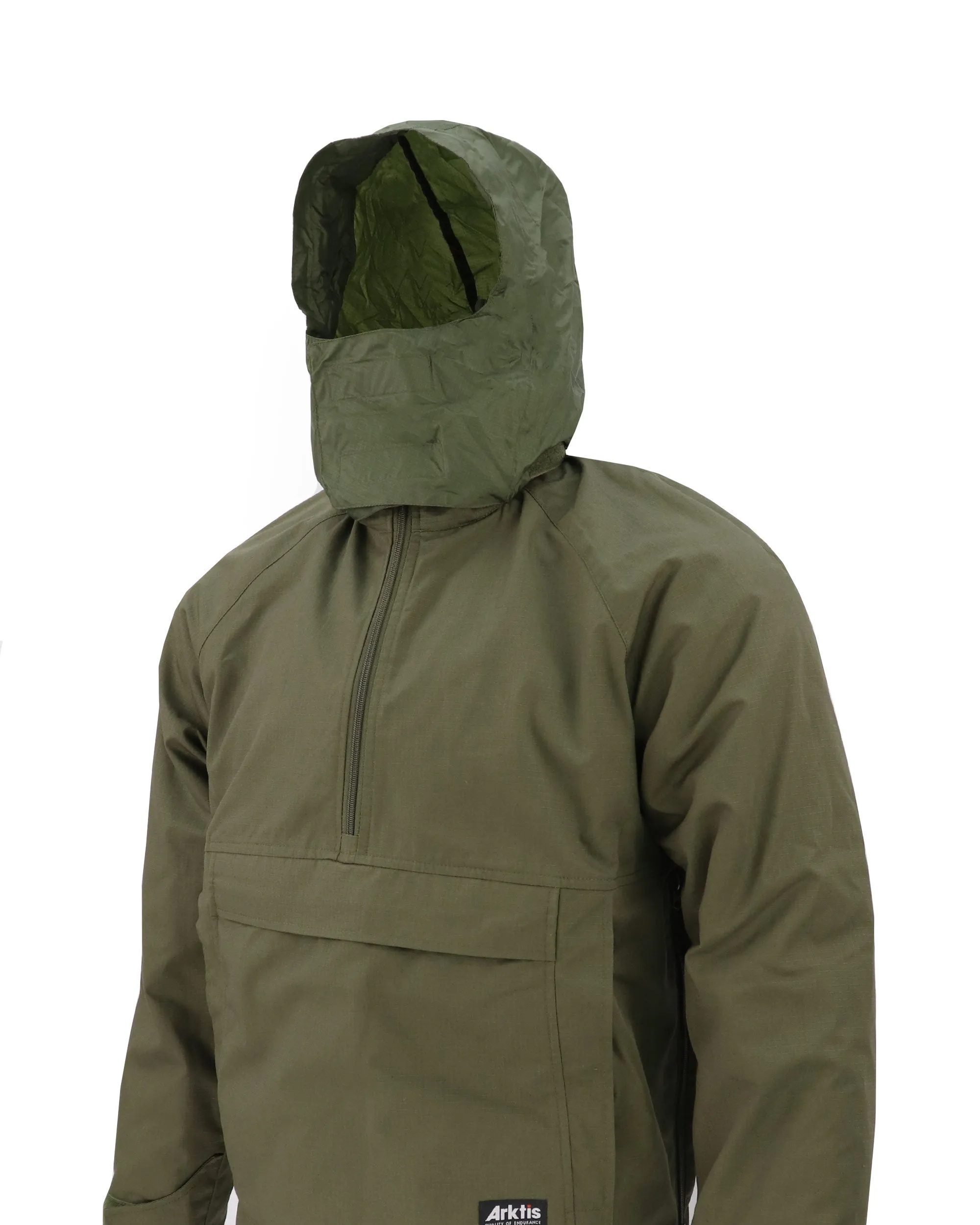 A220 Mammoth Shirt W/ Hood - Olive Green