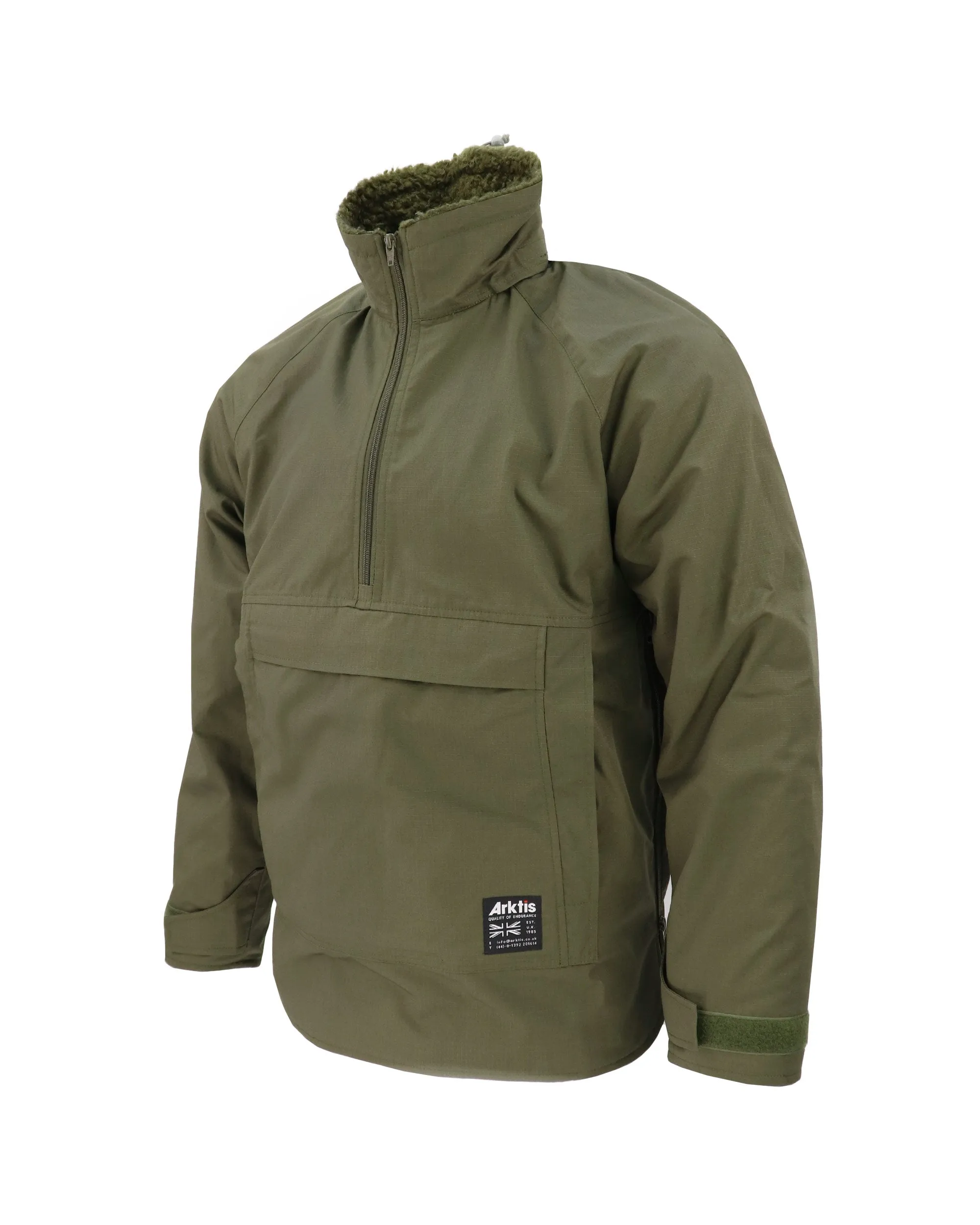 A220 Mammoth Shirt W/ Hood - Olive Green