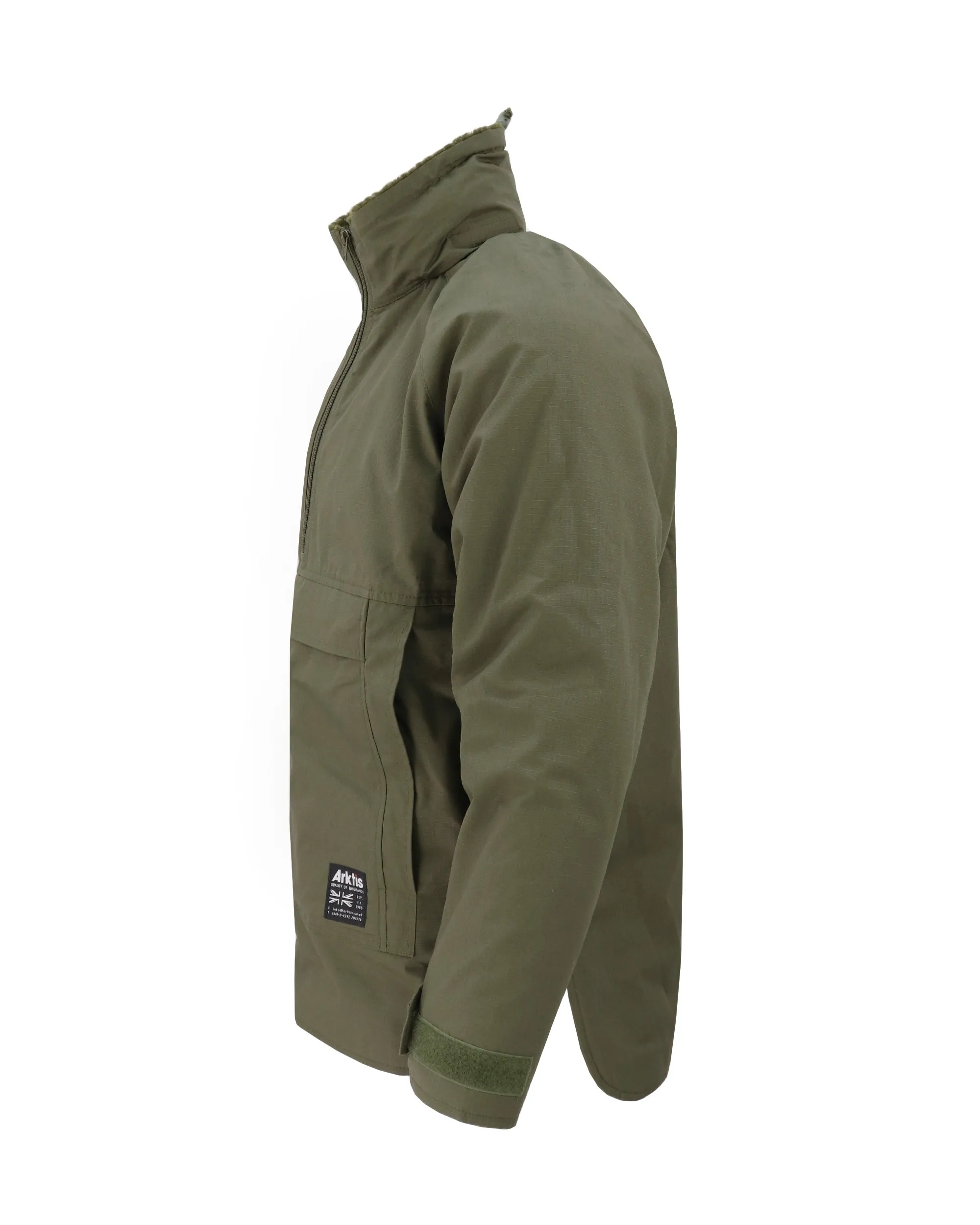 A220 Mammoth Shirt W/ Hood - Olive Green