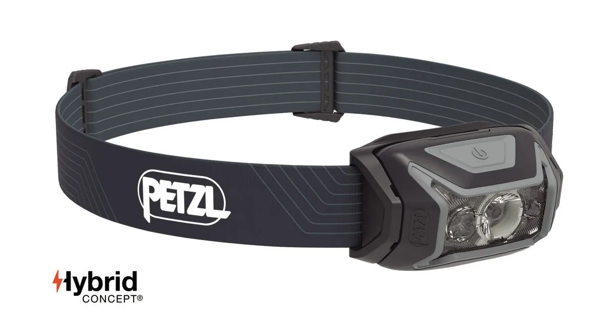 Actik Powerful, Easy-To-Use Headlamp With Red Lighting - 450 lumens