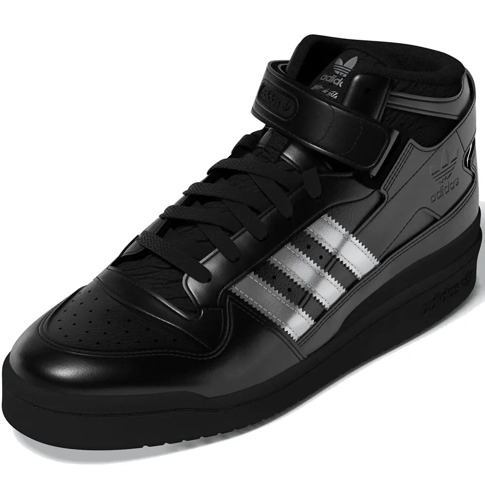 adidas Forum 84 Mid ADV x Heitor Da Silva Shoes Core Black/Silver Metallic/Core Black
