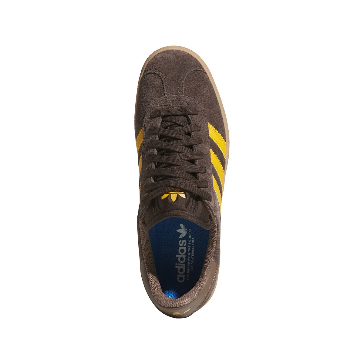 Adidas - Gazelle Adv Shoes Brown/Yellow/Gum