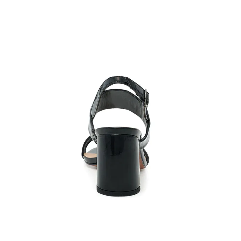 Alba Black Patent Shoe