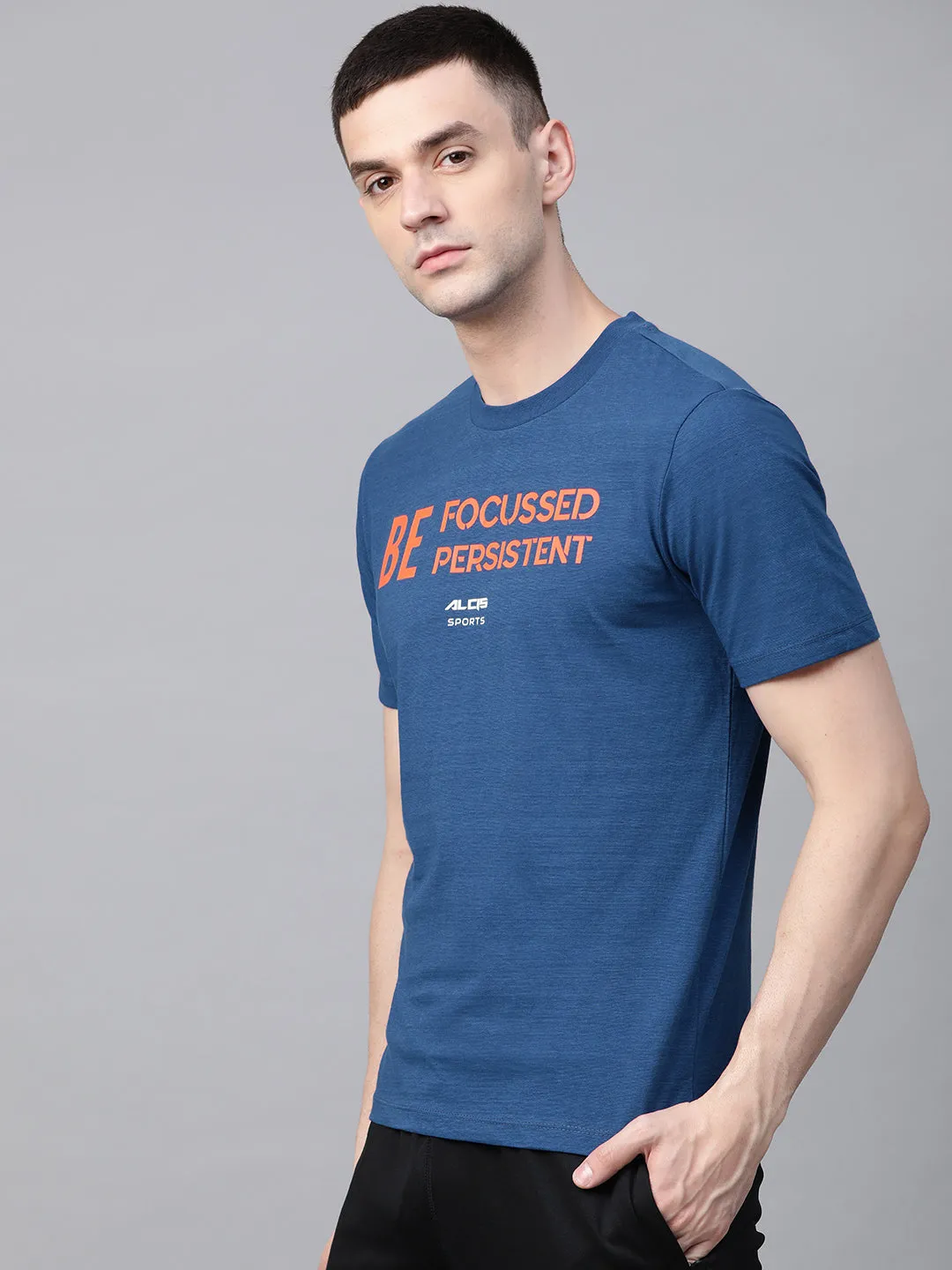 Alcis Men Blue t shirt