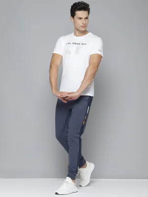 Alcis Men Printed White Tshirts