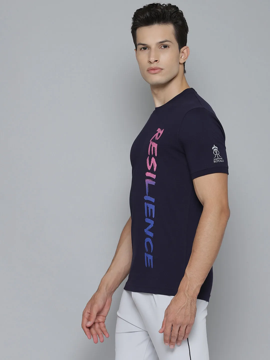 Alcis Men's Printed Blue Tshirts