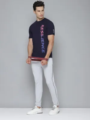 Alcis Men's Printed Blue Tshirts