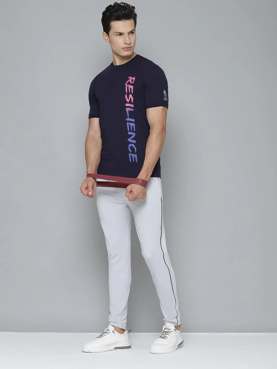 Alcis Men's Printed Blue Tshirts