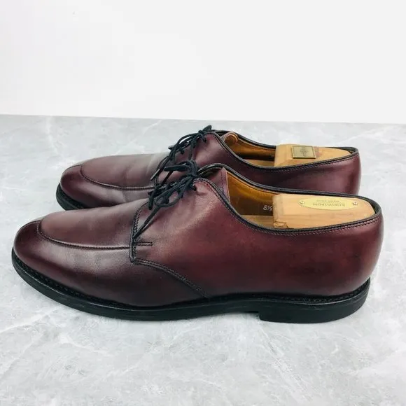 Allen Edmonds Kennett Mens Size 8.5 C Shoes Leather‎ Split Toe Dress Shoes 9574
