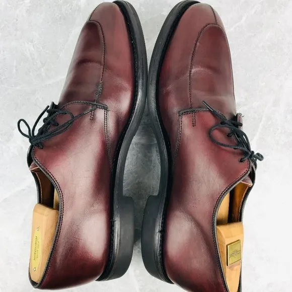 Allen Edmonds Kennett Mens Size 8.5 C Shoes Leather‎ Split Toe Dress Shoes 9574