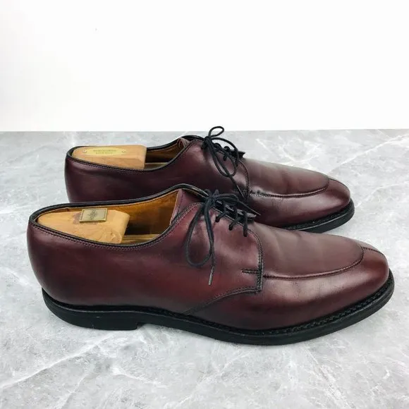 Allen Edmonds Kennett Mens Size 8.5 C Shoes Leather‎ Split Toe Dress Shoes 9574