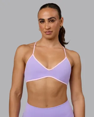 Ambience Sports Bra - Pale Lilac-Pale Pink