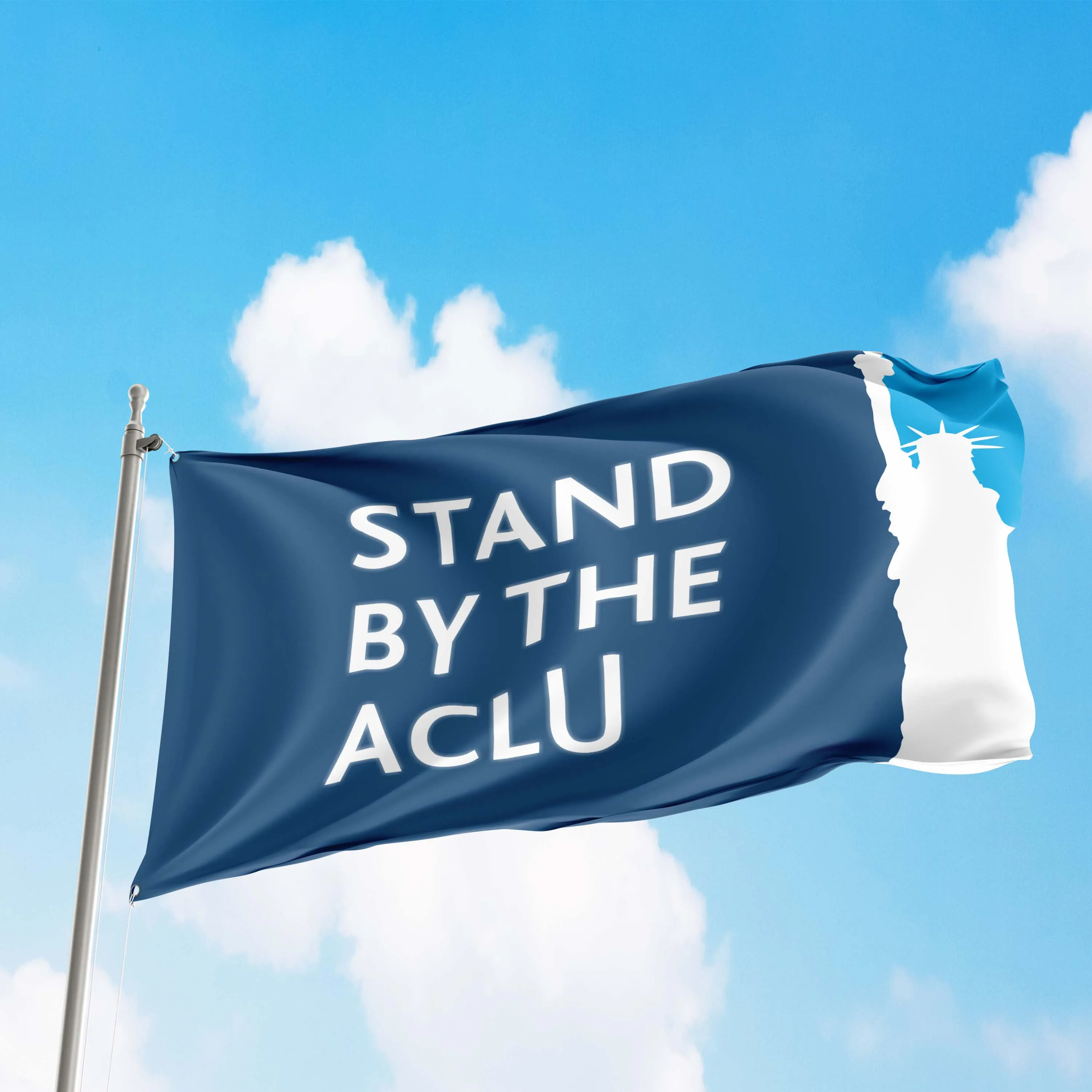 American Civil Liberties Union USA Flag Banner