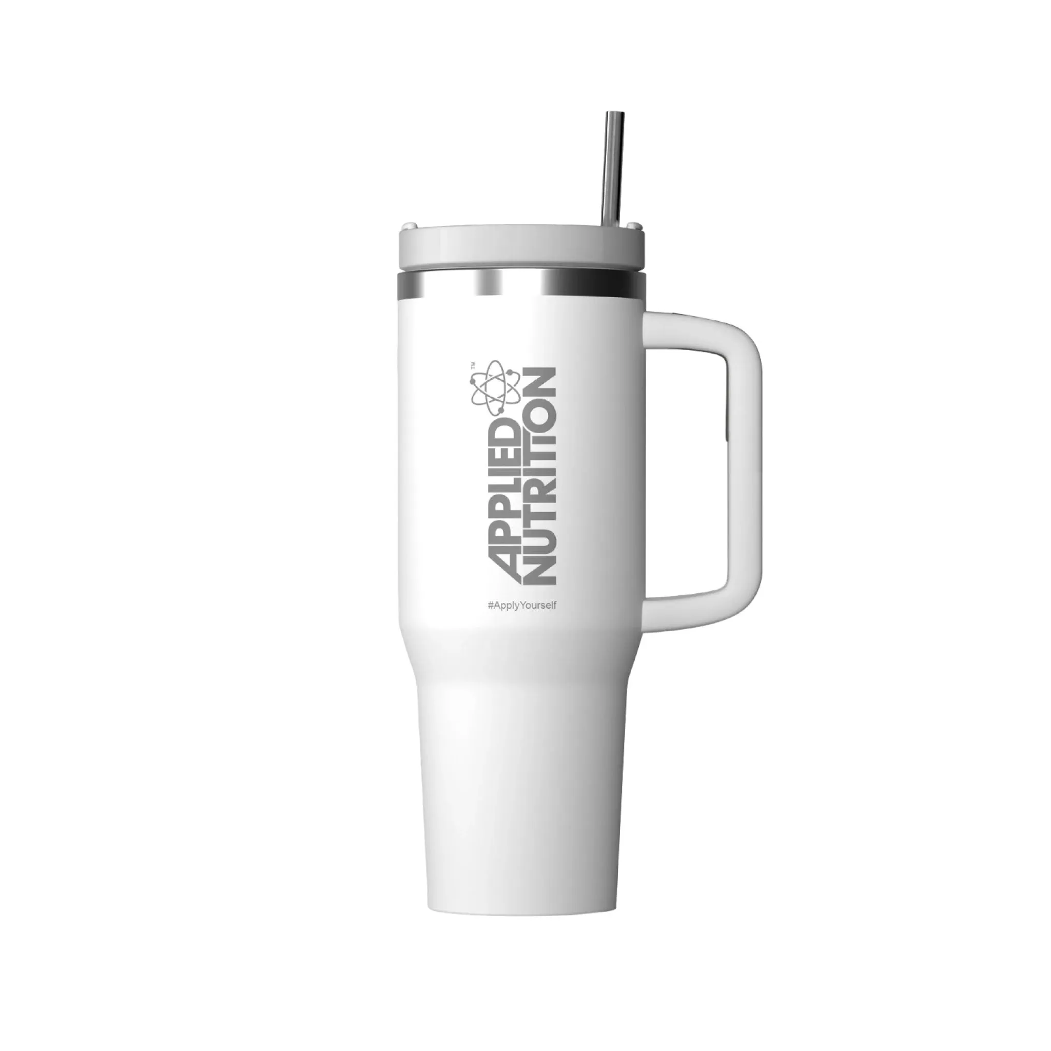 Applied Nutrition Cooler Tumbler Cup White 1200ml