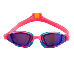 Aqua Sphere Xceed - Blue Titanium Mirrored / Pink
