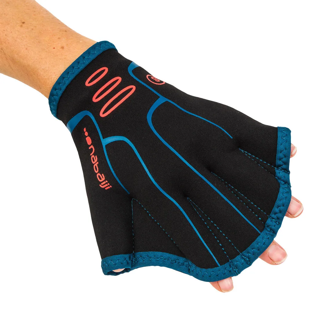 Aquafit Neoprene Webbed Gloves Black