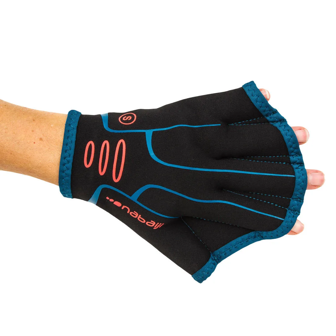 Aquafit Neoprene Webbed Gloves Black