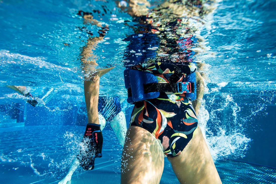 Aquafit Neoprene Webbed Gloves Black