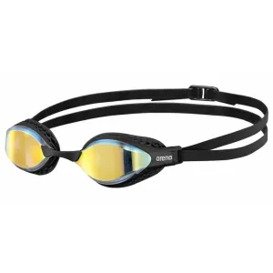Arena Unisex Airspeed Mirror Racing Goggles  - Yellow Copper-Black