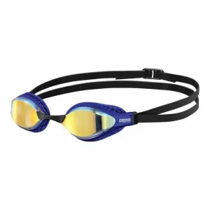 Arena Unisex Airspeed Mirror Racing Goggles  - Yellow Copper-Blue