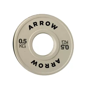 ARROW® Mini Bumper Fractional Weight Plates (0.5kg-2.5kg)