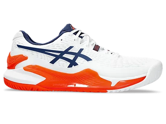 Asics Men's Gel-Resolution 9 Tennis/Pickleball Shoes Wide (2E)