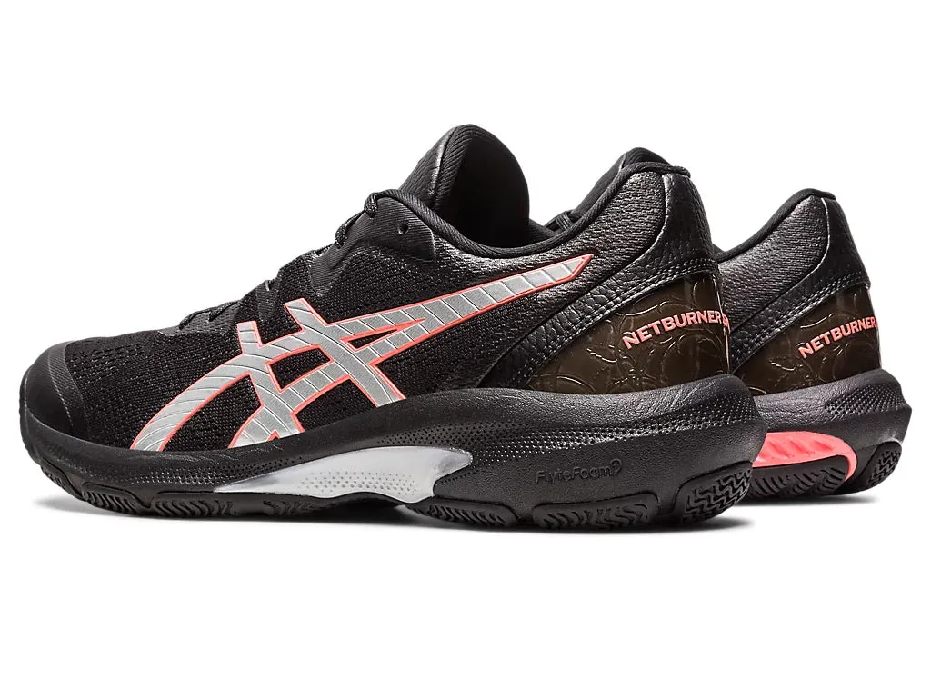 Asics Netburner Shield FF Womens Black/Pure Silver