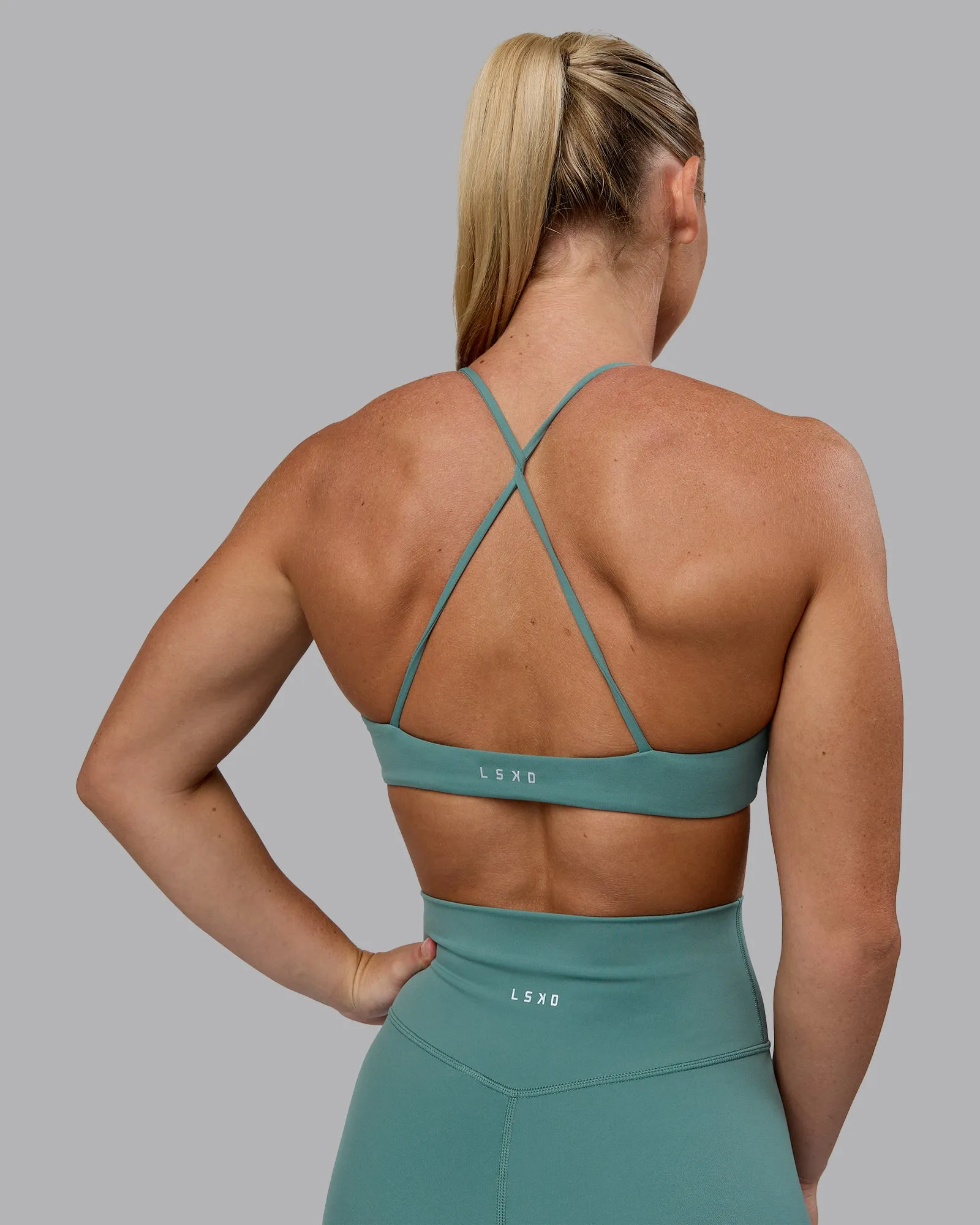 Aura Sports Bra - Sagebrush