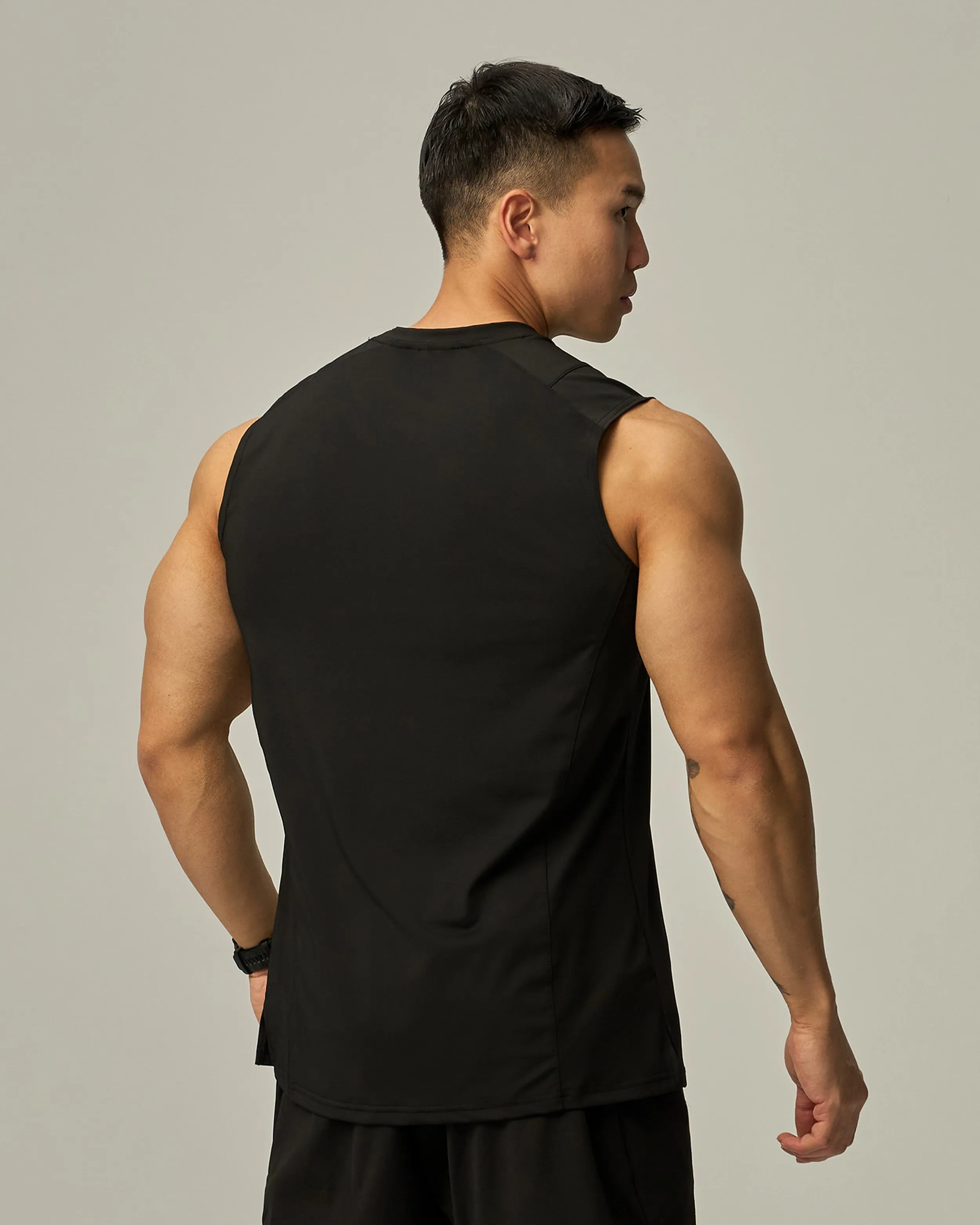 Badge Train Wide Tank Top