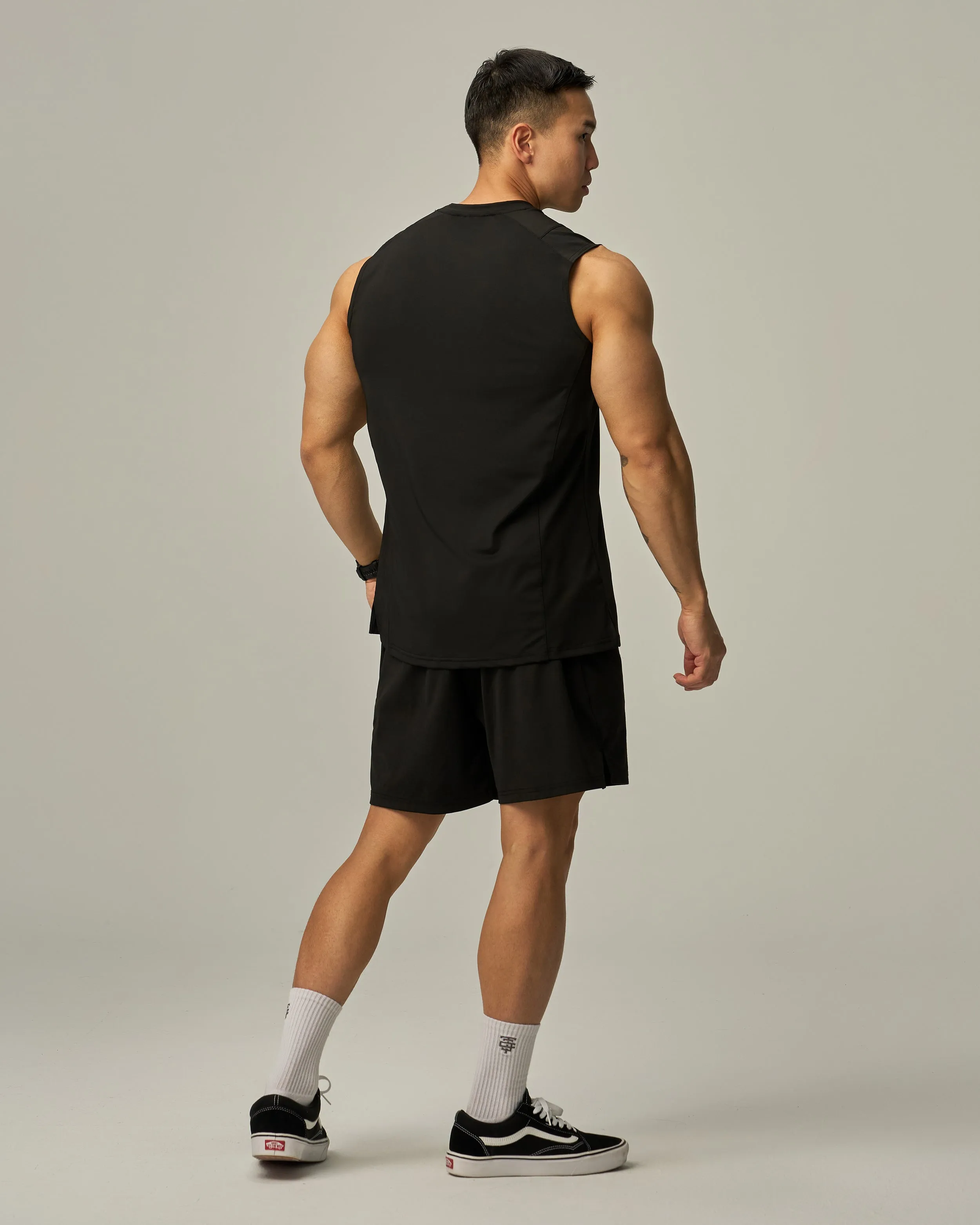 Badge Train Wide Tank Top