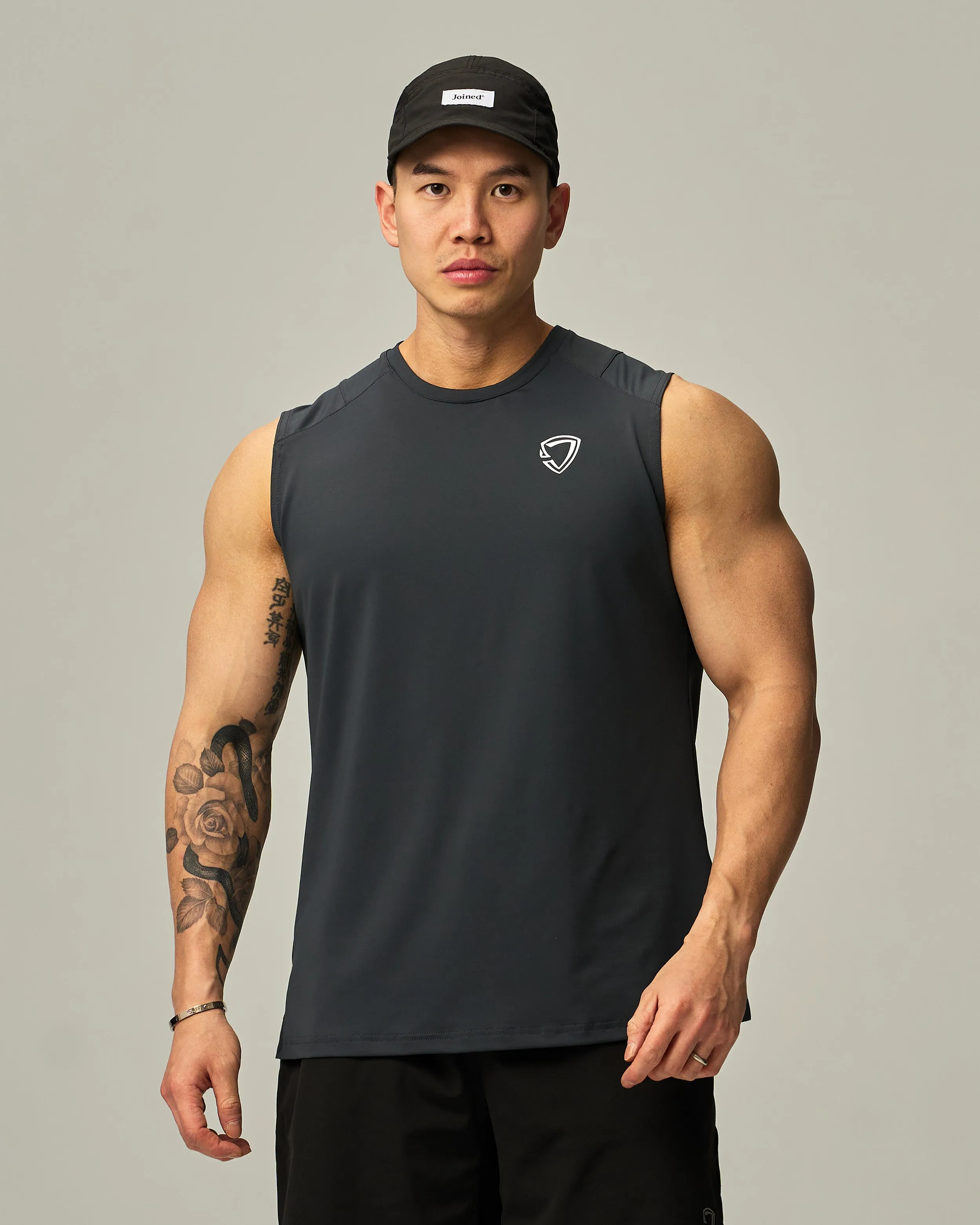 Badge Train Wide Tank Top