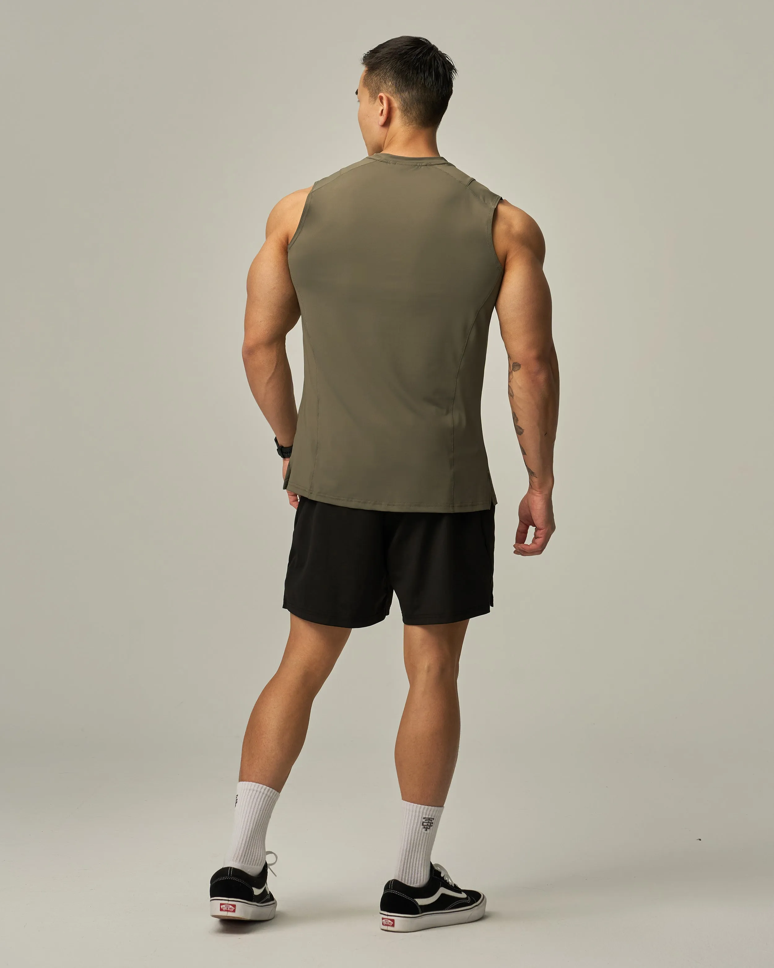 Badge Train Wide Tank Top