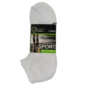 Bamboo 3pk Ped Sock
