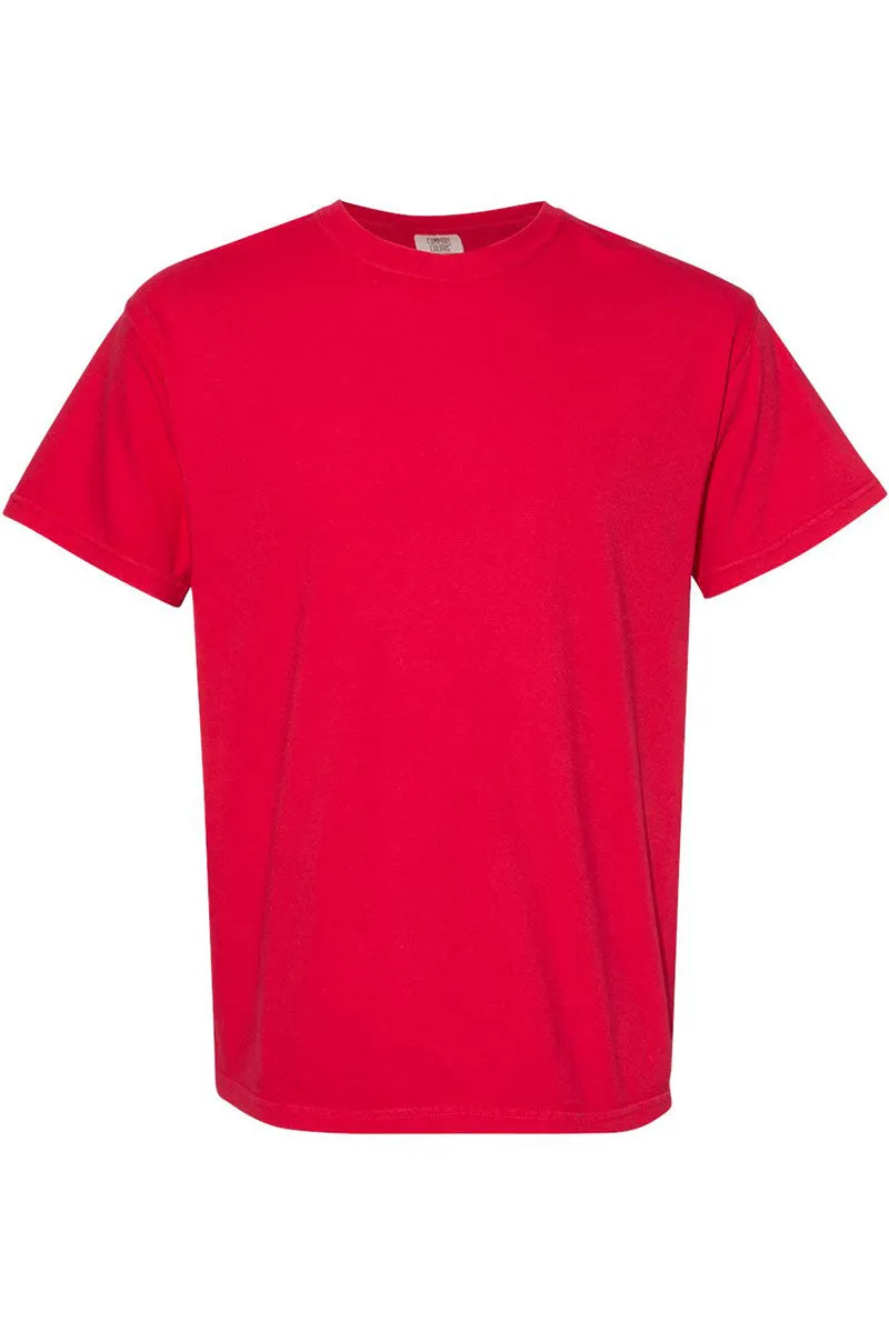 Baseball Girly Comfort Colors Adult Ring-Spun Cotton Tee