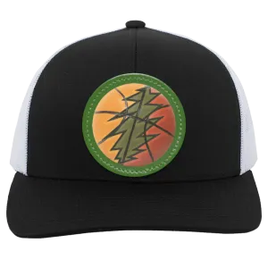 Basketball Bolt - Trucker Snap Back - Circle Patch