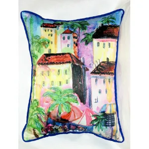 Betsy Drake Fun City I Pillow- Indoor/Outdoor