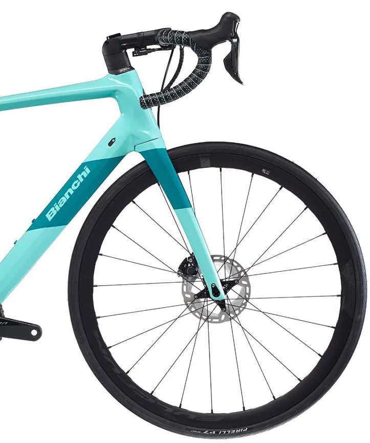 Bianchi Infinito CV 105 Di2 Carbon Road Bike 2025 - Celeste