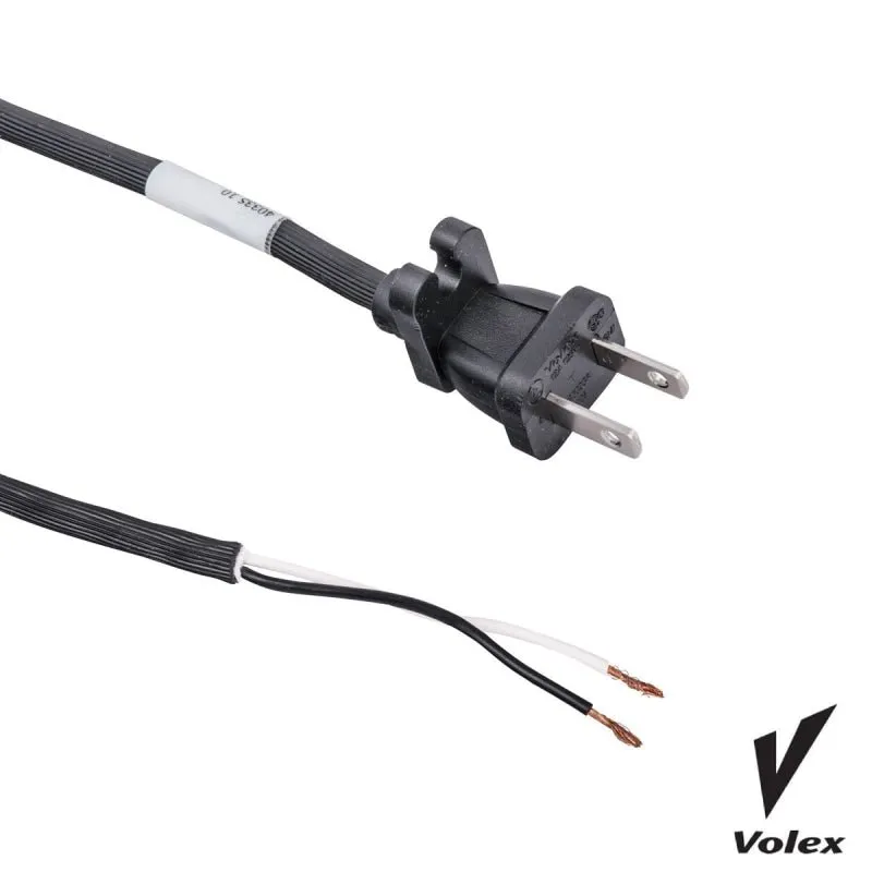 Black Cord 2 Wire 17 Gauge - 30'