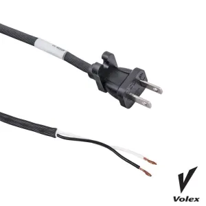 Black Cord 2 Wire 17 Gauge - 30'