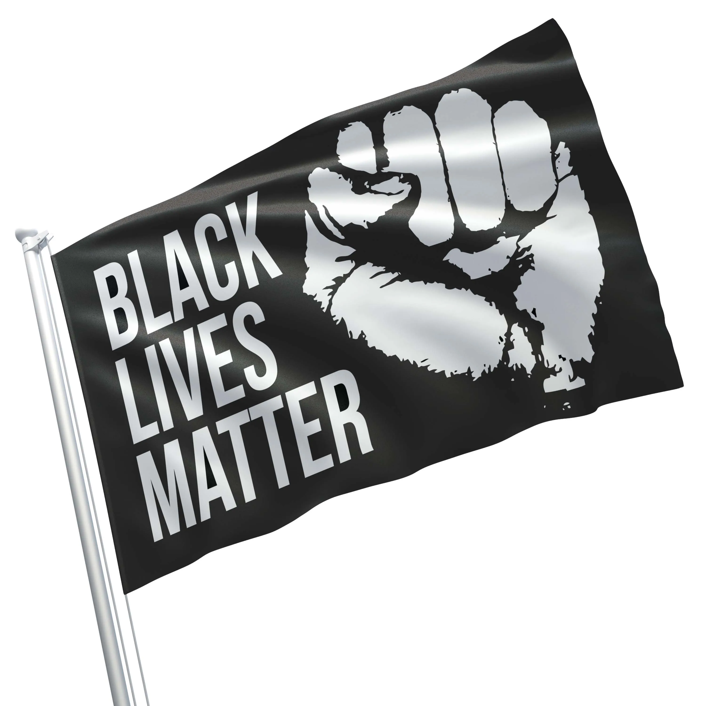Black Lives Matter Black Power Flag Banner