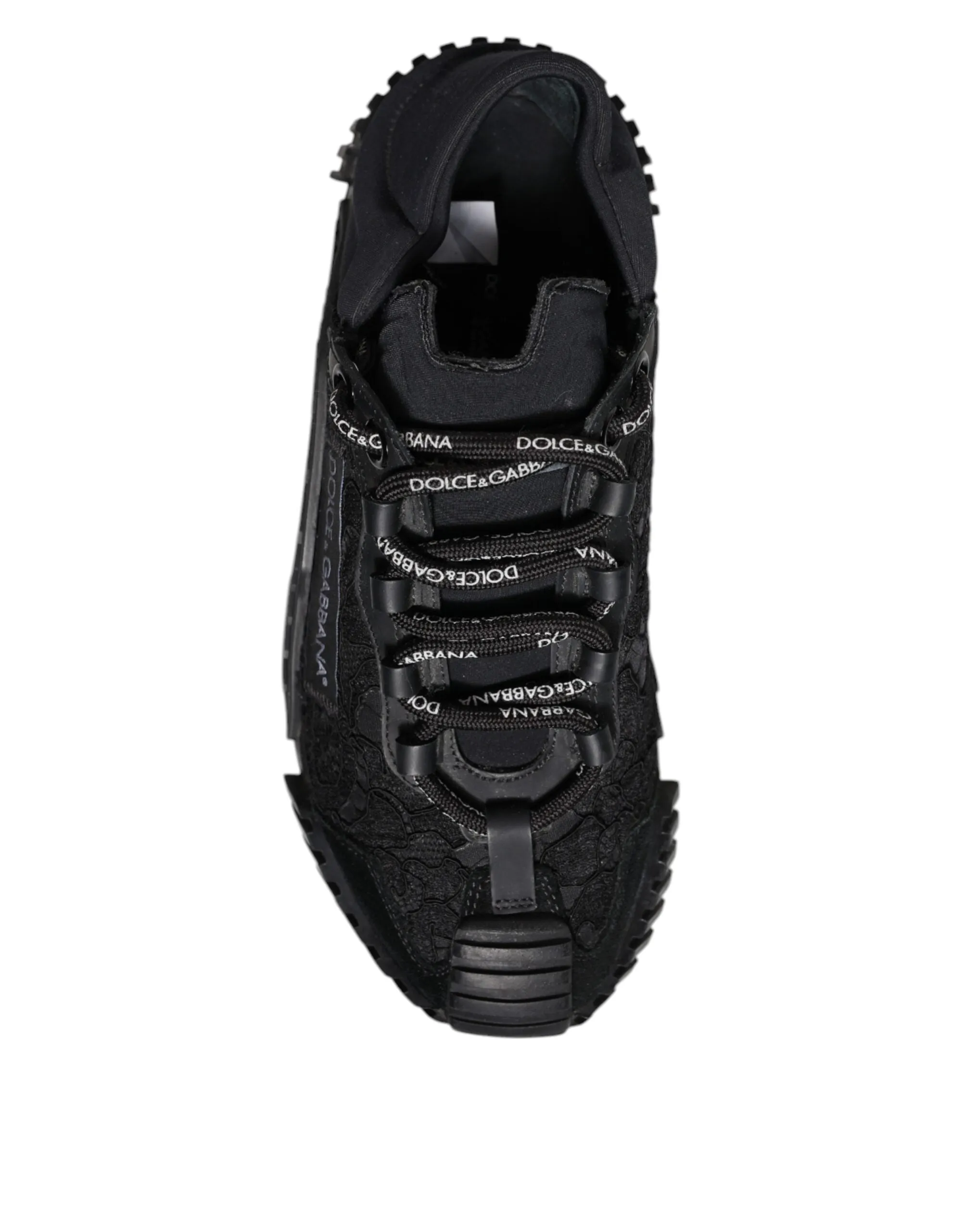 Black Nylon Low Top NS1 Sneakers Shoes
